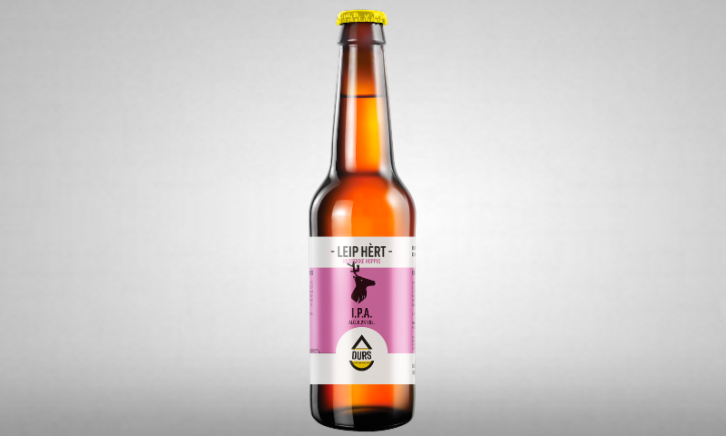 Leip Hèrt IPA bierflesje